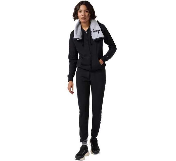 Dámská mikina Champion s kapucí na zip černá 118406 KK001 Dámská mikina Champion s kapucí na zip černá 118406 KK001