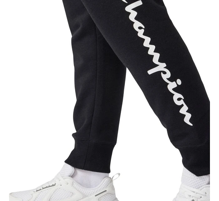 Champion Dámské kalhoty s žebrovanými manžetami černé 118429 KK001 dámské Champion Dámské kalhoty s žebrovanými manžetami černé 118429 KK001 dámské