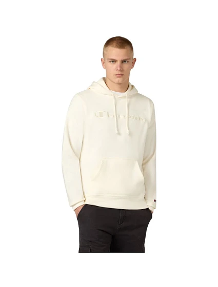 Pánská mikina s kapucí Champion cream 220782 YS084 pánské Pánská mikina s kapucí Champion cream 220782 YS084 pánské