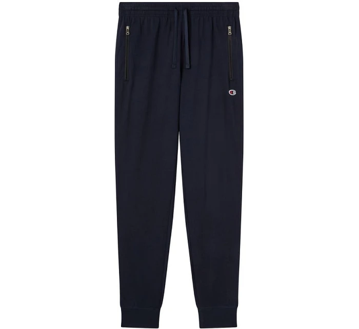 Pánské kalhoty Champion Rib Cuff Pants navy blue 220807 BS501 Pánské kalhoty Champion Rib Cuff Pants navy blue 220807 BS501