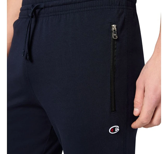 Pánské kalhoty Champion Rib Cuff Pants navy blue 220807 BS501 Pánské kalhoty Champion Rib Cuff Pants navy blue 220807 BS501