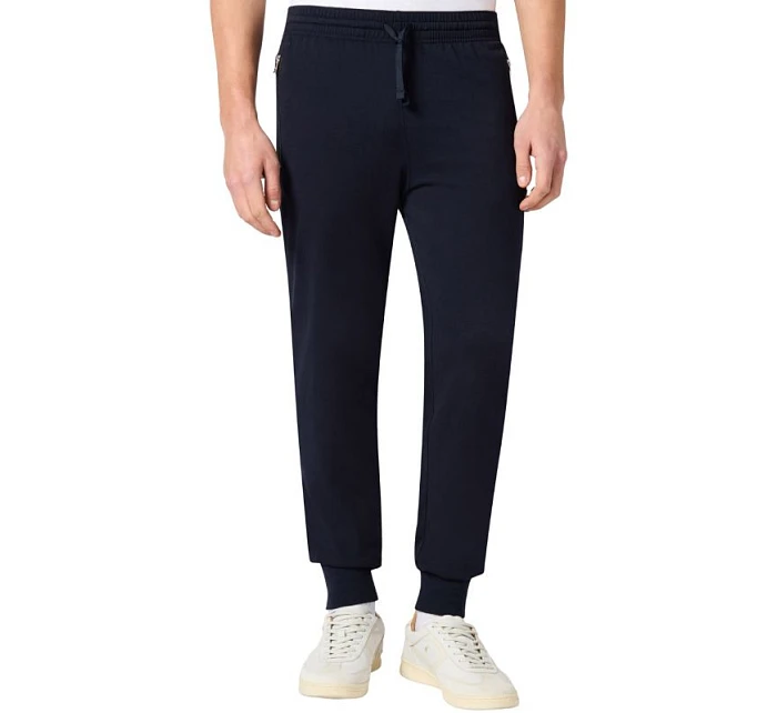 Pánské kalhoty Champion Rib Cuff Pants navy blue 220807 BS501 Pánské kalhoty Champion Rib Cuff Pants navy blue 220807 BS501