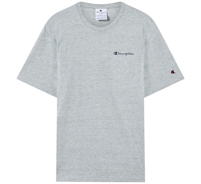 Pánské tričko Champion SS Tee šedé 221798 EM021 pánské Pánské tričko Champion SS Tee šedé 221798 EM021 pánské