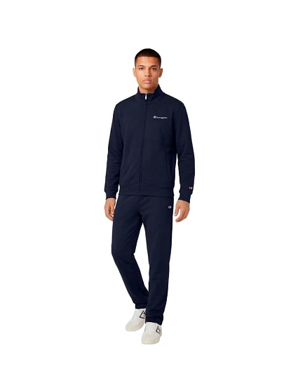 Champion pánská tepláková souprava na zip tmavě modrá 222248 BS501 Champion pánská tepláková souprava na zip tmavě modrá 222248 BS501