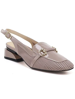 Dámské sandály z lakované kůže béžové Artiker 56C1996