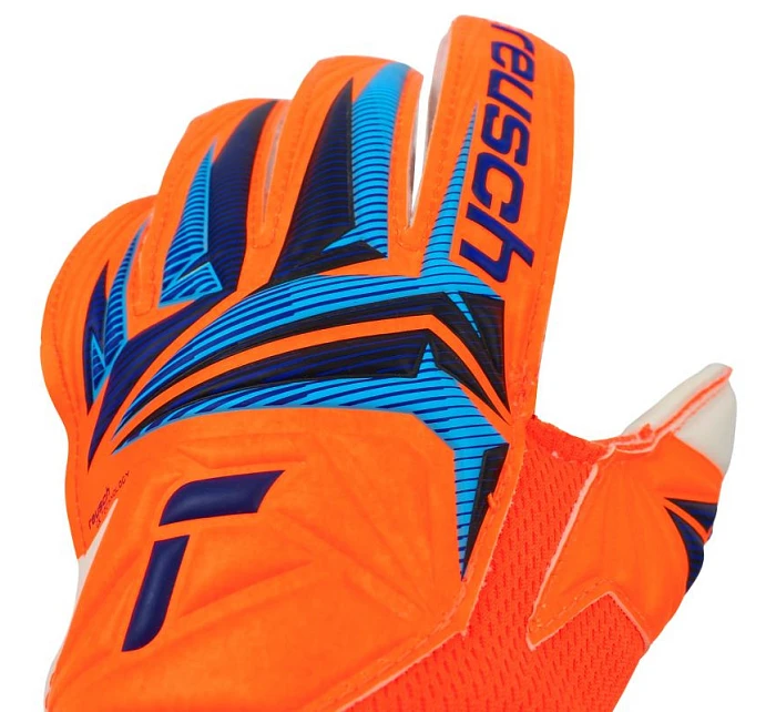 Reusch Attrakt Advance Junior brankářské rukavice oranžové 5672214 2290 Reusch Attrakt Advance Junior brankářské rukavice oranžové 5672214 2290