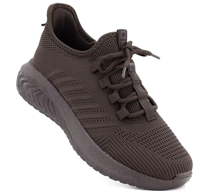 Dámská textilní hnědá sportovní obuv Big Star UU274055 dámské Dámská textilní hnědá sportovní obuv Big Star UU274055 dámské