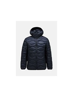 Pánská péřová bunda PEAK PERFORMANCE Helium Down Hood Jacket Men, černá – XS