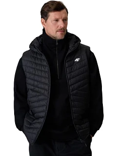 Pánská vesta 4F M344 deep black 4FWSS26TVJAM344 20S pánské