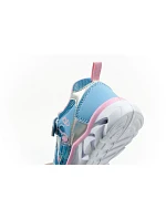 Leomil dětské sportovní boty tenisky Stitch lightweight Velcro LED blue
