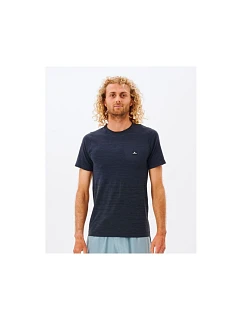 RIP CURL Vaporcool Seamless Tee černá