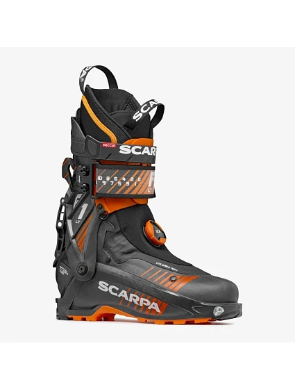 Ski-touringové boty Scarpa F1 LT – karbon/oranžová Ski-touringové boty Scarpa F1 LT – karbon/oranžová