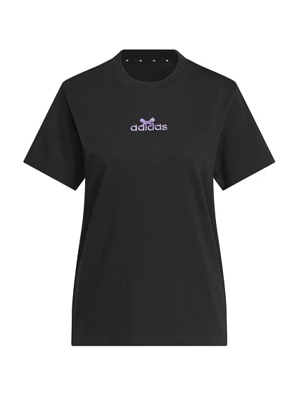 Dámské tričko  on Linear Logo Graphic Tshirt black model 22175755 - ADIDAS