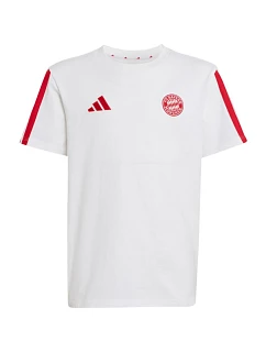 Dětské tričko adidas FC Bayern Muenchen červenobílé KG2591
