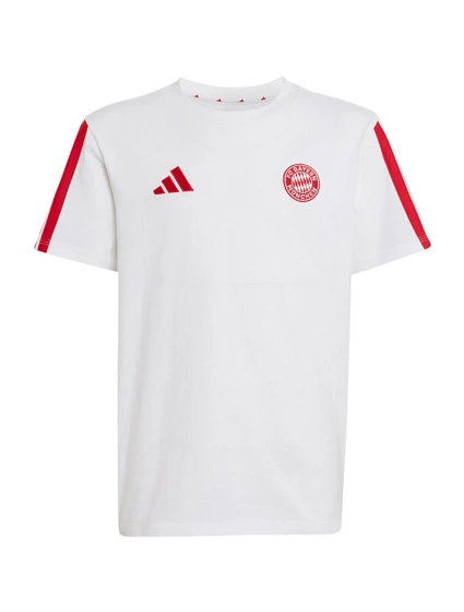 Dětské tričko adidas FC Bayern Muenchen červenobílé KG2591