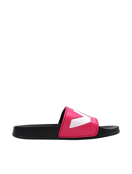 Levi's June L pink and black women's flip-flops VPOL0239S-3841 dámské