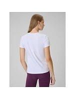 Dámské hladké tričko slim 4F 4FRAW25TTSHF3623-10S dámské Dámské hladké tričko slim 4F 4FRAW25TTSHF3623-10S dámské