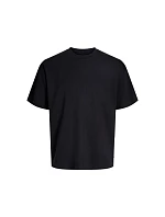 Jack&Jones pánské tričko JJEBARRON TEE SS O-NECK NOOS 12298906 BLACK
