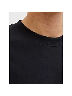 Jack&Jones pánské tričko JJEBARRON TEE SS O-NECK NOOS 12298906 BLACK