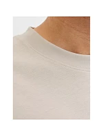 Jack&Jones pánské tričko JJEBARRON TEE SS O-NECK NOOS 12298906 MOONBEAM Jack&Jones pánské tričko JJEBARRON TEE SS O-NECK NOOS 12298906 MOONBEAM