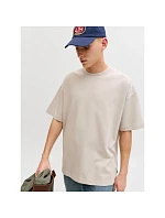 Jack&Jones pánské tričko JJEBARRON TEE SS O-NECK NOOS 12298906 MOONBEAM Jack&Jones pánské tričko JJEBARRON TEE SS O-NECK NOOS 12298906 MOONBEAM