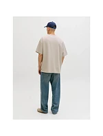 Jack&Jones pánské tričko JJEBARRON TEE SS O-NECK NOOS 12298906 MOONBEAM Jack&Jones pánské tričko JJEBARRON TEE SS O-NECK NOOS 12298906 MOONBEAM