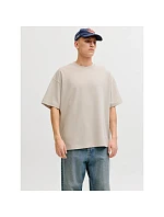Jack&Jones pánské tričko JJEBARRON TEE SS O-NECK NOOS 12298906 MOONBEAM Jack&Jones pánské tričko JJEBARRON TEE SS O-NECK NOOS 12298906 MOONBEAM