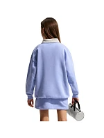 Dětská mikina Nike Sportswear Club Fleece light purple FD2923 569 Dětská mikina Nike Sportswear Club Fleece light purple FD2923 569