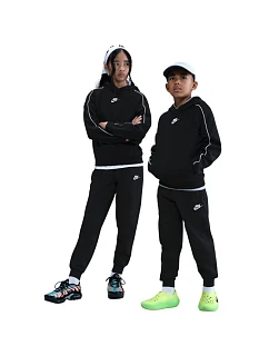 Dětská mikina Nike Sportswear Club Fleece, černá, HQ9318 010