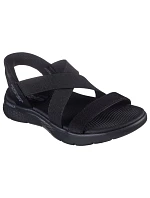 Dámské sandály Skechers GO WALK FLEX SANDAL GLIMMER UP 141489 BBK Dámské sandály Skechers GO WALK FLEX SANDAL GLIMMER UP 141489 BBK