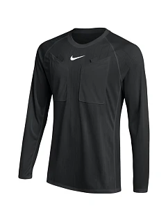 Pánské tričko Nike Dri-FIT Referee III s dlouhým rukávem, černé, HV8326 010