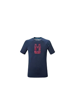 Pánské tričko MILLET Trilogy Icon Ts Ss M, tmavě modré