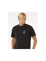 Tričko RIP CURL Vaporcool Search Stack Tee, černé Tričko RIP CURL Vaporcool Search Stack Tee, černé