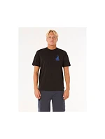 Tričko RIP CURL Vaporcool Search Stack Tee, černé Tričko RIP CURL Vaporcool Search Stack Tee, černé