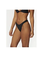 Plavky RIP CURL Premium Surf Hi Leg Skimpy, černé Plavky RIP CURL Premium Surf Hi Leg Skimpy, černé
