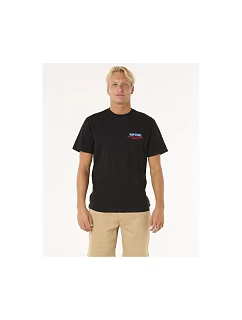 Tričko RIP CURL Surf Revival Ding Repair Tee, černé