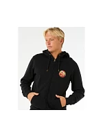 Mikina RIP CURL Wettie Passage Icon Zip Thru, černá Mikina RIP CURL Wettie Passage Icon Zip Thru, černá