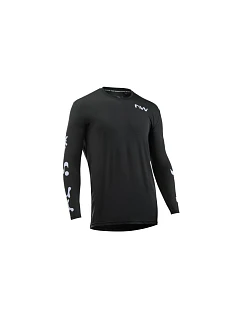 Cyklistické tričko NORTHWAVE XTrail Jersey L/s, černé