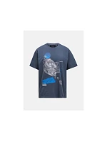 Tričko PEAK PERFORMANCE M Graphic Tee, tmavě modré Tričko PEAK PERFORMANCE M Graphic Tee, tmavě modré