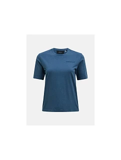 Tričko PEAK PERFORMANCE Original Small Logo Tee Women, modré
