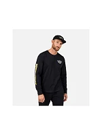 Unisexové tričko ROSSIGNOL SUPER LS TEE, černé Unisexové tričko ROSSIGNOL SUPER LS TEE, černé
