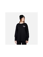 Unisexové tričko ROSSIGNOL SUPER LS TEE, černé Unisexové tričko ROSSIGNOL SUPER LS TEE, černé