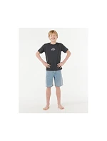Tričko RIP CURL TROPIC DAZE ART TEE -BOY, černé Tričko RIP CURL TROPIC DAZE ART TEE -BOY, černé