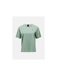 Dámské tričko PEAK PERFORMANCE W Trail Shortsleeve, zelené