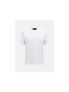 Pánské tričko PEAK PERFORMANCE M Original Small Logo Tee, bílá barva