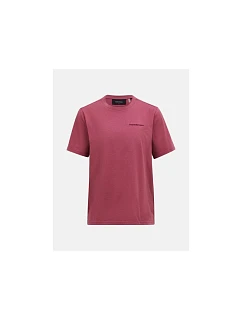 Pánské tričko PEAK PERFORMANCE M Original Small Logo Tee, červené