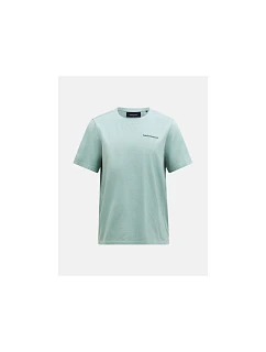 Pánské tričko PEAK PERFORMANCE M Original Small Logo Tee, zelené