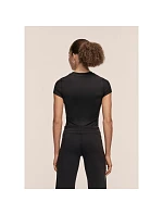 Dámské tričko CASALL Defined Rib Tee, černé Dámské tričko CASALL Defined Rib Tee, černé