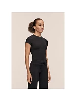 Dámské tričko CASALL Defined Rib Tee, černé Dámské tričko CASALL Defined Rib Tee, černé