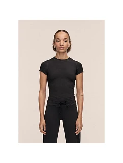 Dámské tričko CASALL Defined Rib Tee, černé